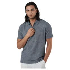 Asher Ss Polo Blue