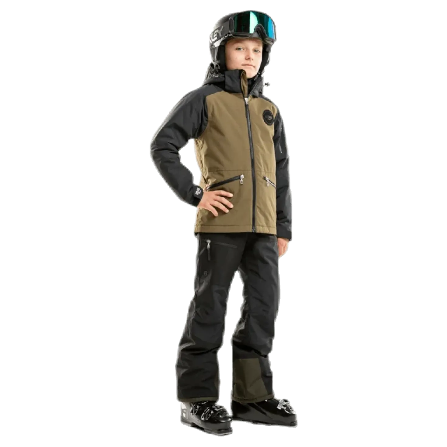 Ashton Junior Jacket Brown