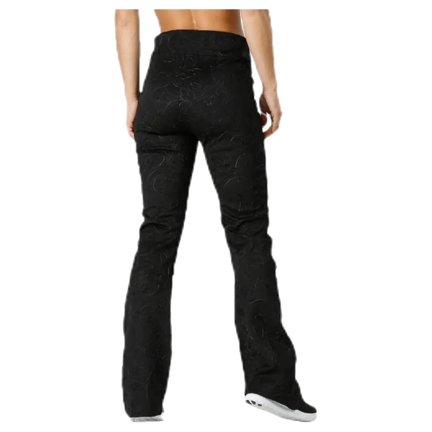 Asphalt Flower Pant Black