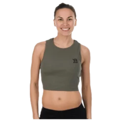 Astoria Laced Tank Green