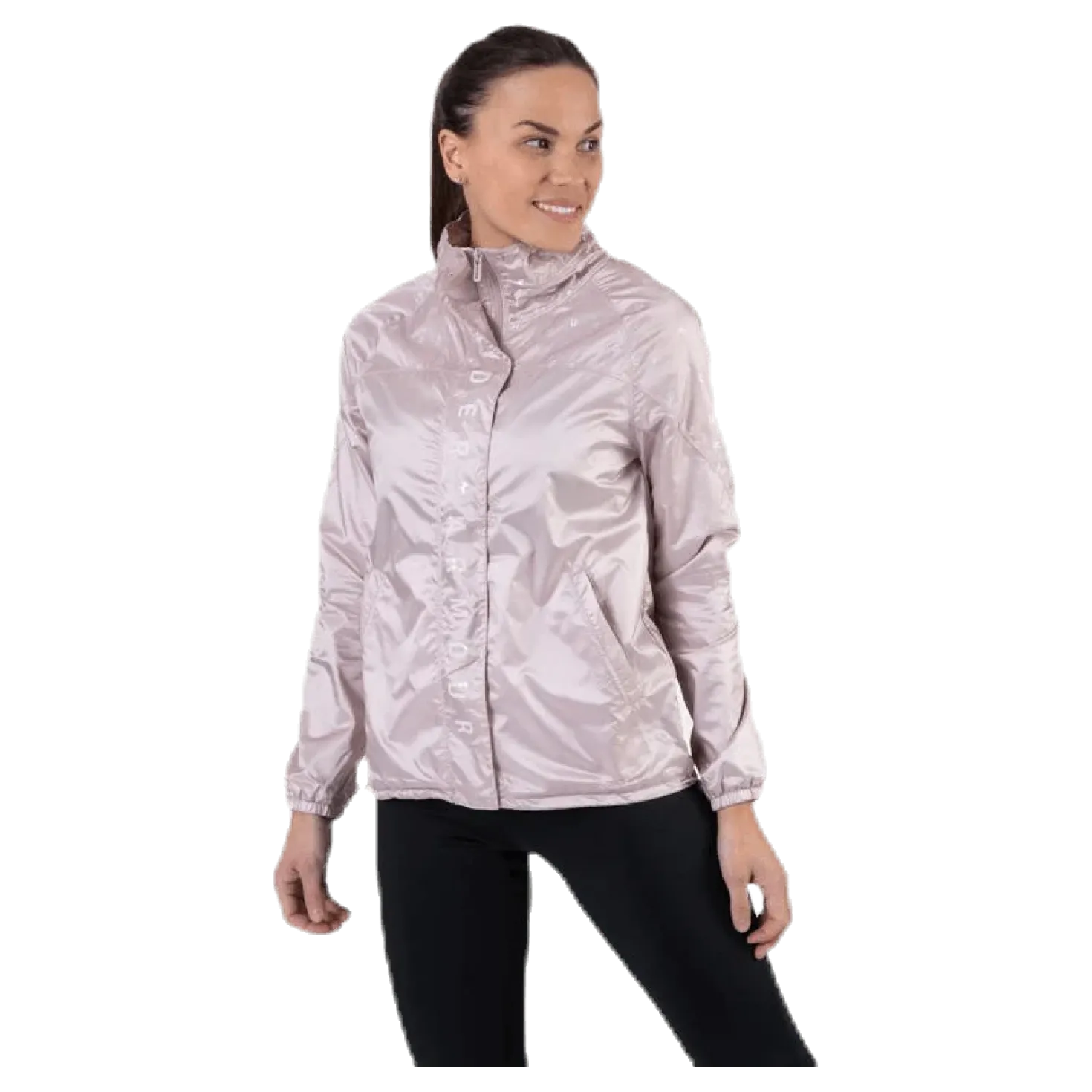 Athlete Recovery Woven Iridescent Jacket Pink