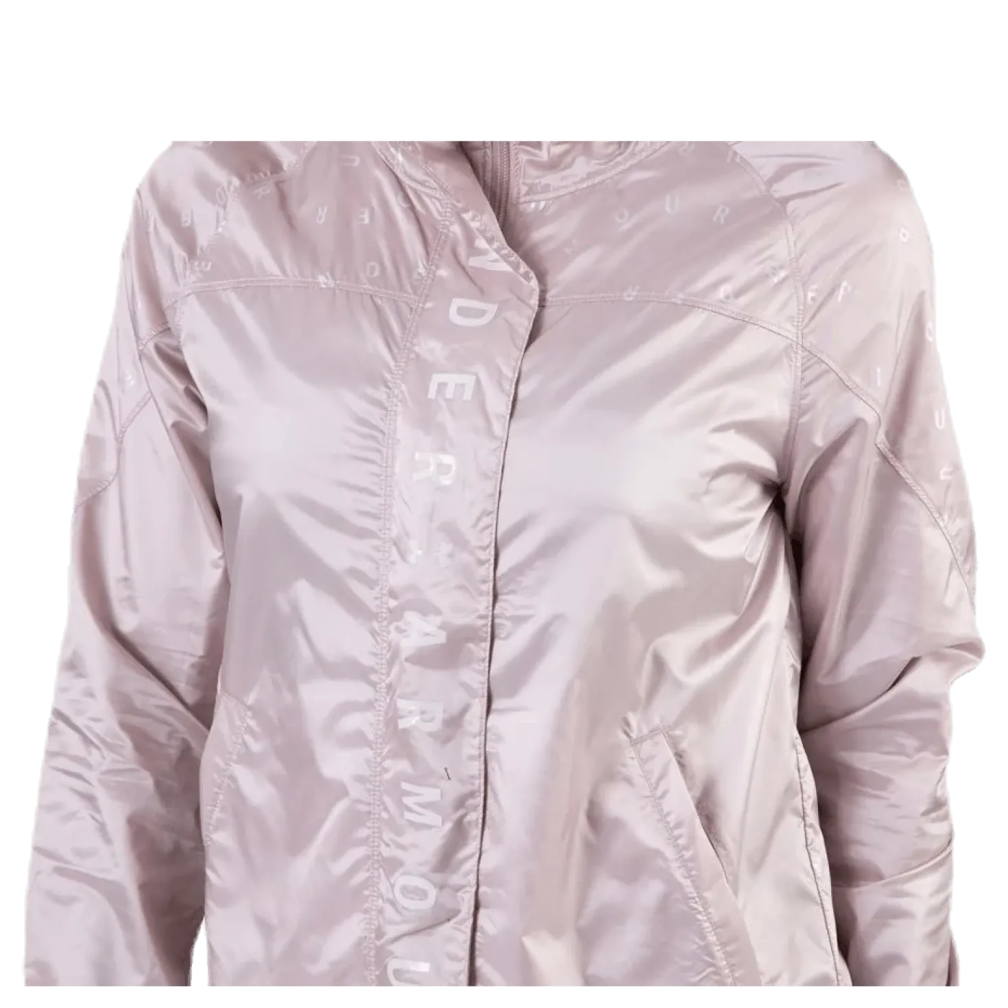 Athlete Recovery Woven Iridescent Jacket Pink