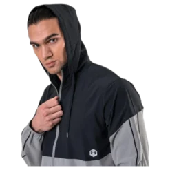 Athlete Recovery Woven Warm Up Top Green