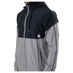 Athlete Recovery Woven Warm Up Top Green