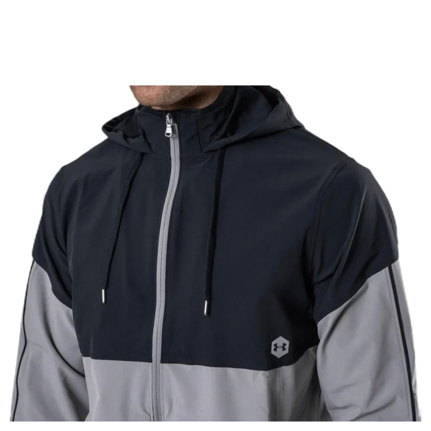 Athlete Recovery Woven Warm Up Top Green