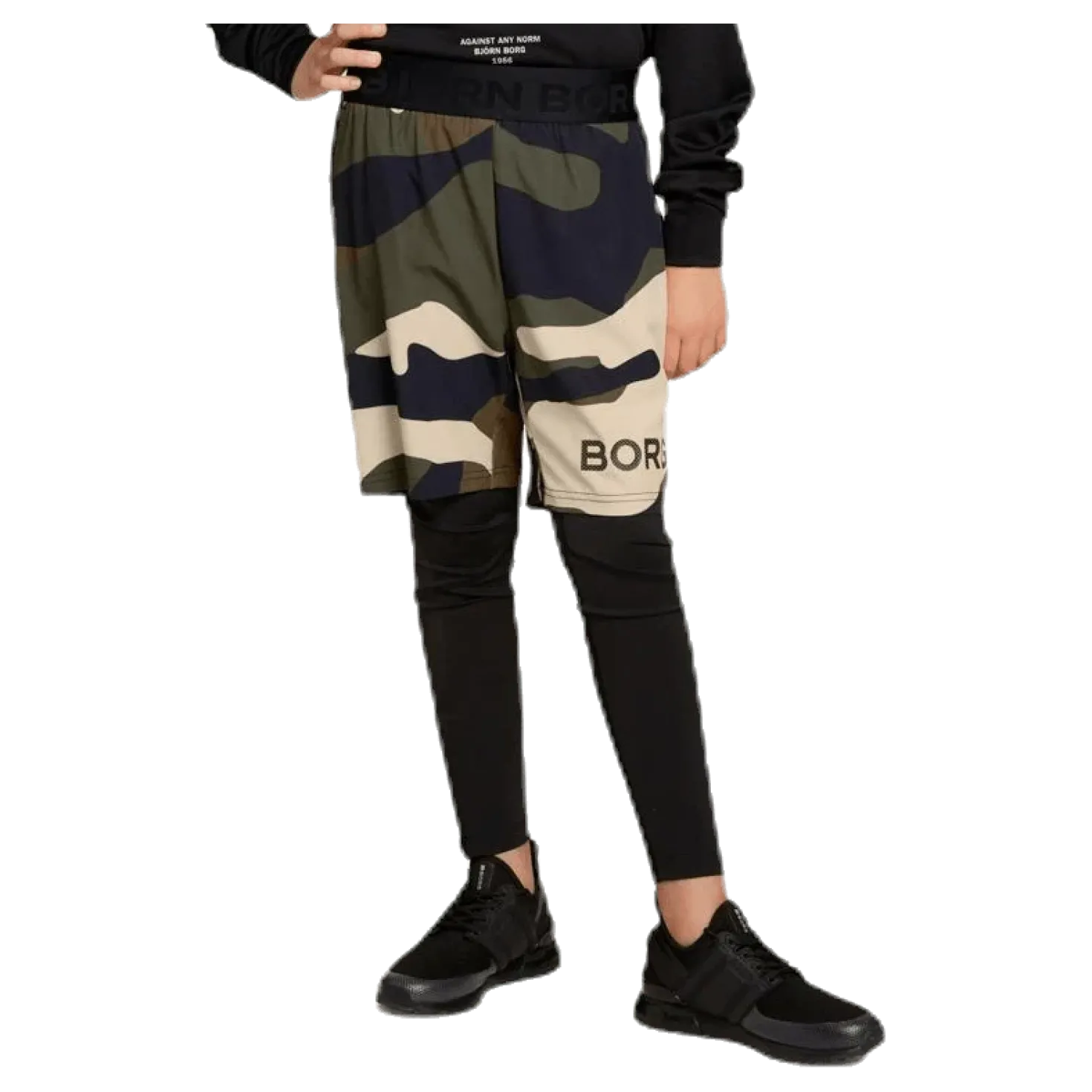 August 4-Way Stretch Shorts Junior Patterned
