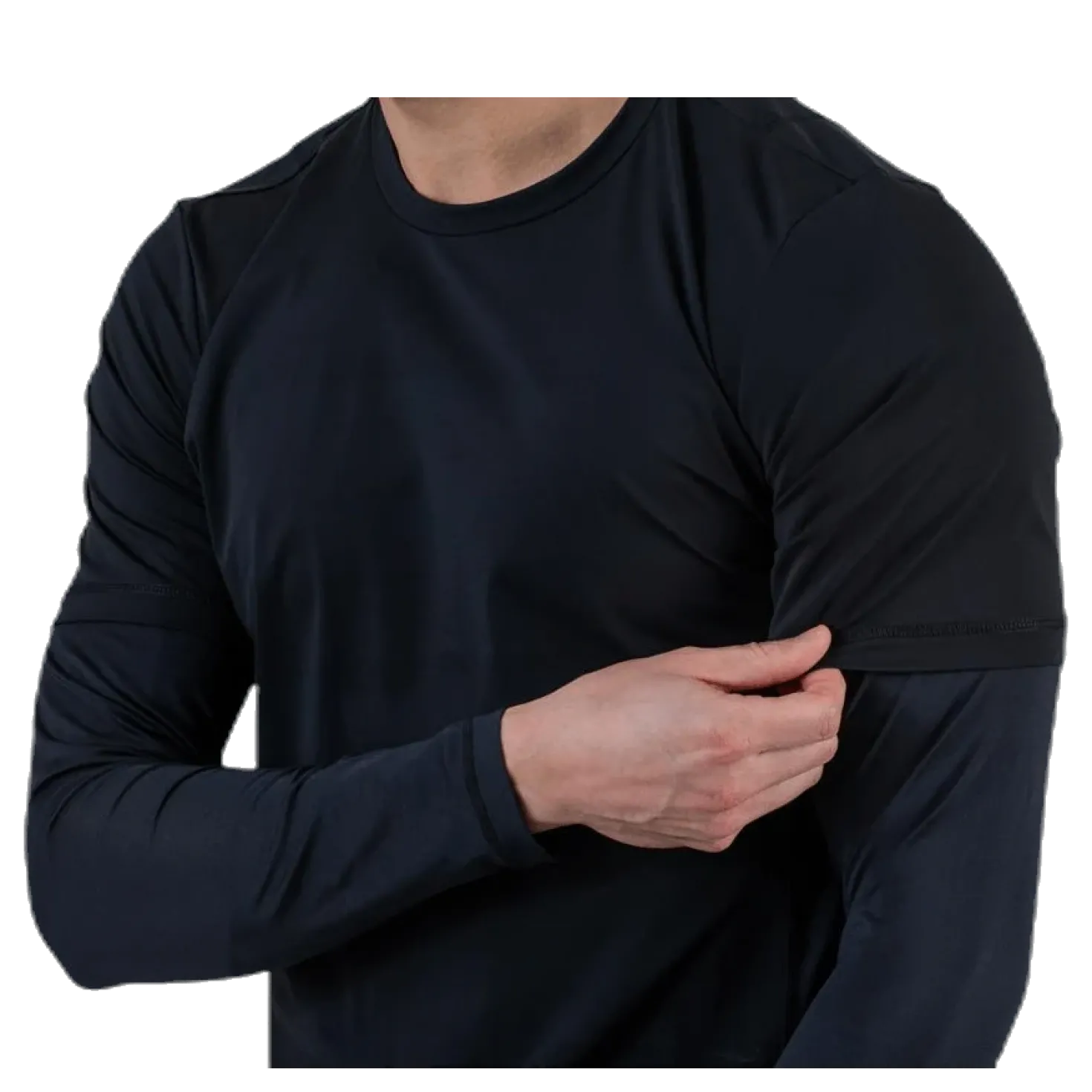 Avery LS Tech Tee Black