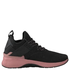 Ax_eon Lace Knit Black/Rose Tan