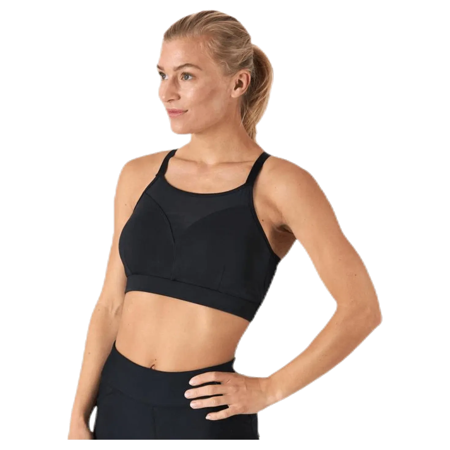 Azzie Sports Bra Black