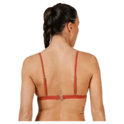 Barbara Bikini Triangle Bra Red