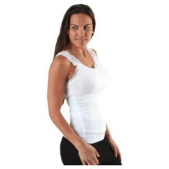 Barbera Lace Top White