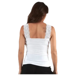 Barbera Lace Top White