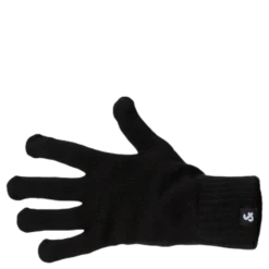 Barry Knitted Gloves Black