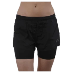 Base 2 Layer Shorts Black
