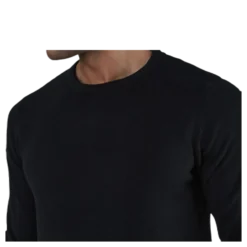 Basic Knit Crew Neck Black