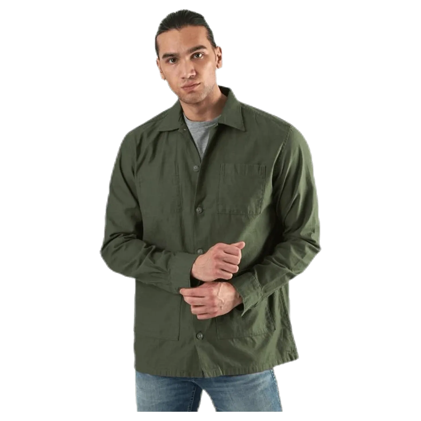 Bastian Shirt Ls Green