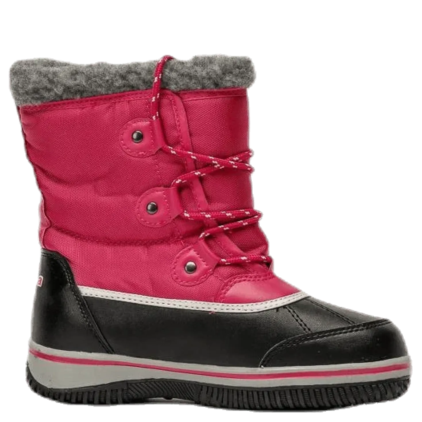 Bates Mid Cut Junior Pink/Black