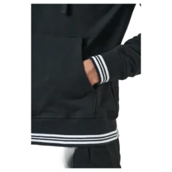 Bela Po Hoody-slimfit Black/white