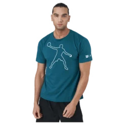 Bela Tech Tee Ii Blue Coral