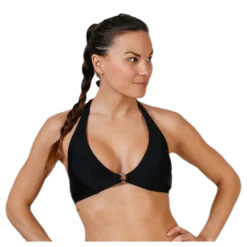 Belin Bikini Halterneck Bra Black