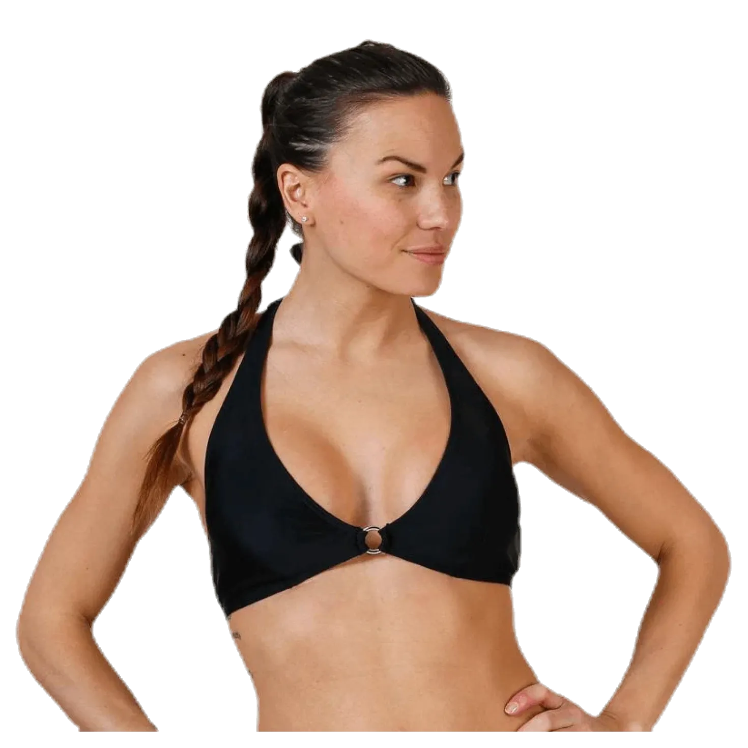 Belin Bikini Halterneck Bra Black
