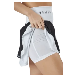 Bianca /print Skirt Big Stripe White/black