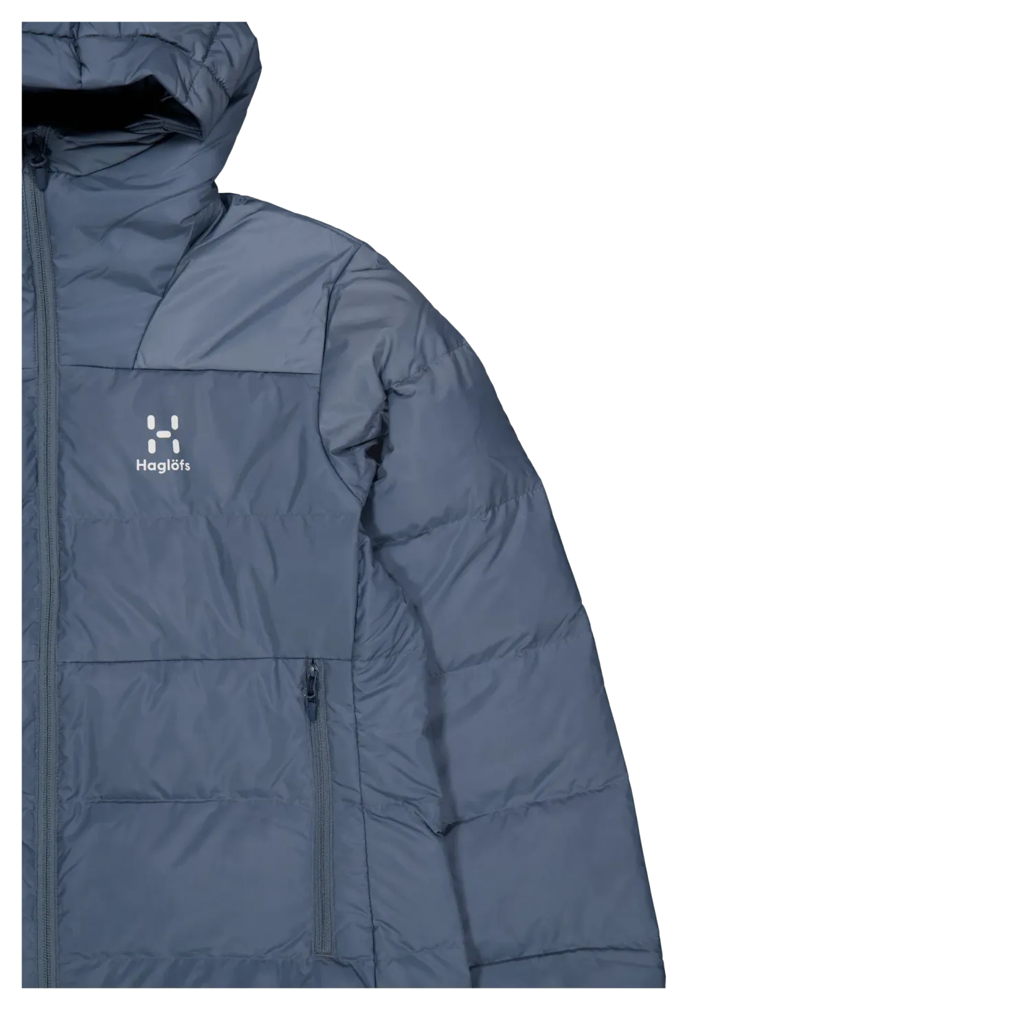 Bield Down Hood W Steel Blue