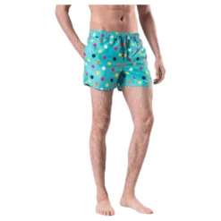 Big Dot Swim Shorts Green