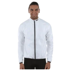 Bike Rain Jacket White