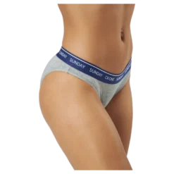 Bikini 7pk Grey Heather_colour Wb
