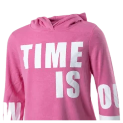 Billie L/S Hood Swt Pink