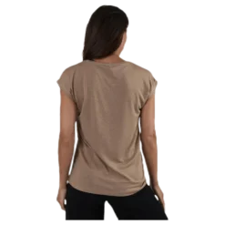 Billo Tee Lurex Stripes Beige