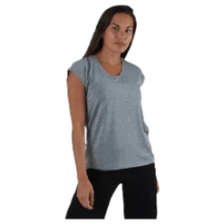 Billo Tee Lurex Stripes Grey