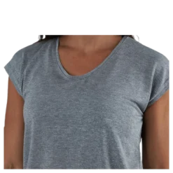 Billo Tee Lurex Stripes Grey