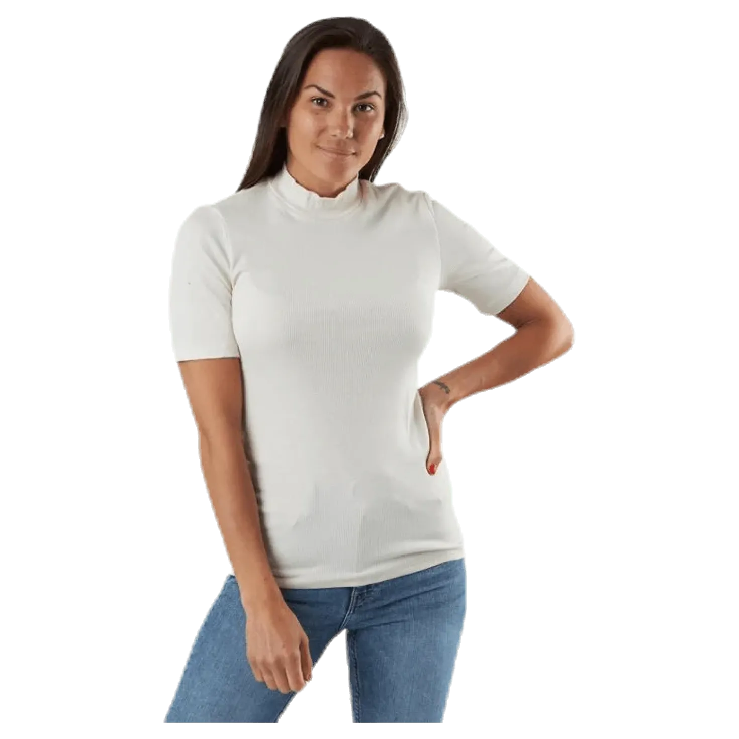 Birdie Ss T-Neck White