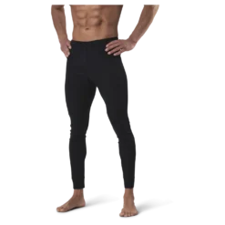 Bjorn Long Bottom 100% Merino Wool Black