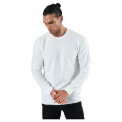 Blacamp Knit Structure Crew Neck White