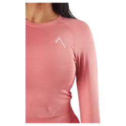 Blacc Recy Long Sleeve Top Mauveglow
