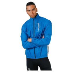 Black Track Jacket Blue