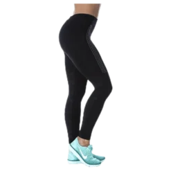 BLACK Wing Wiper Tights Black