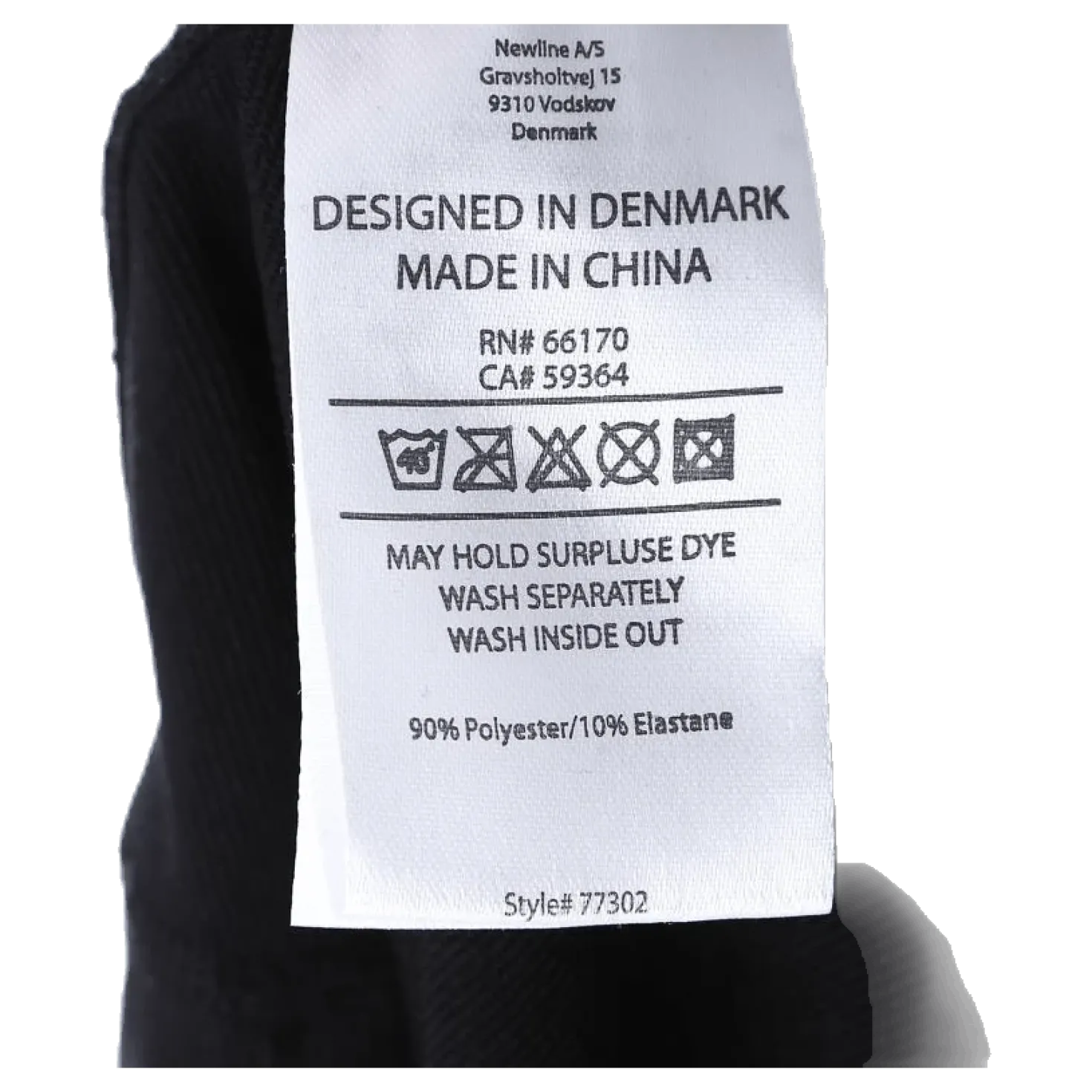 BLACK Wing Wiper Tights Black
