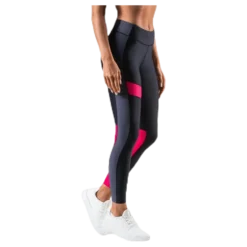 Blocked Compression Tights Black