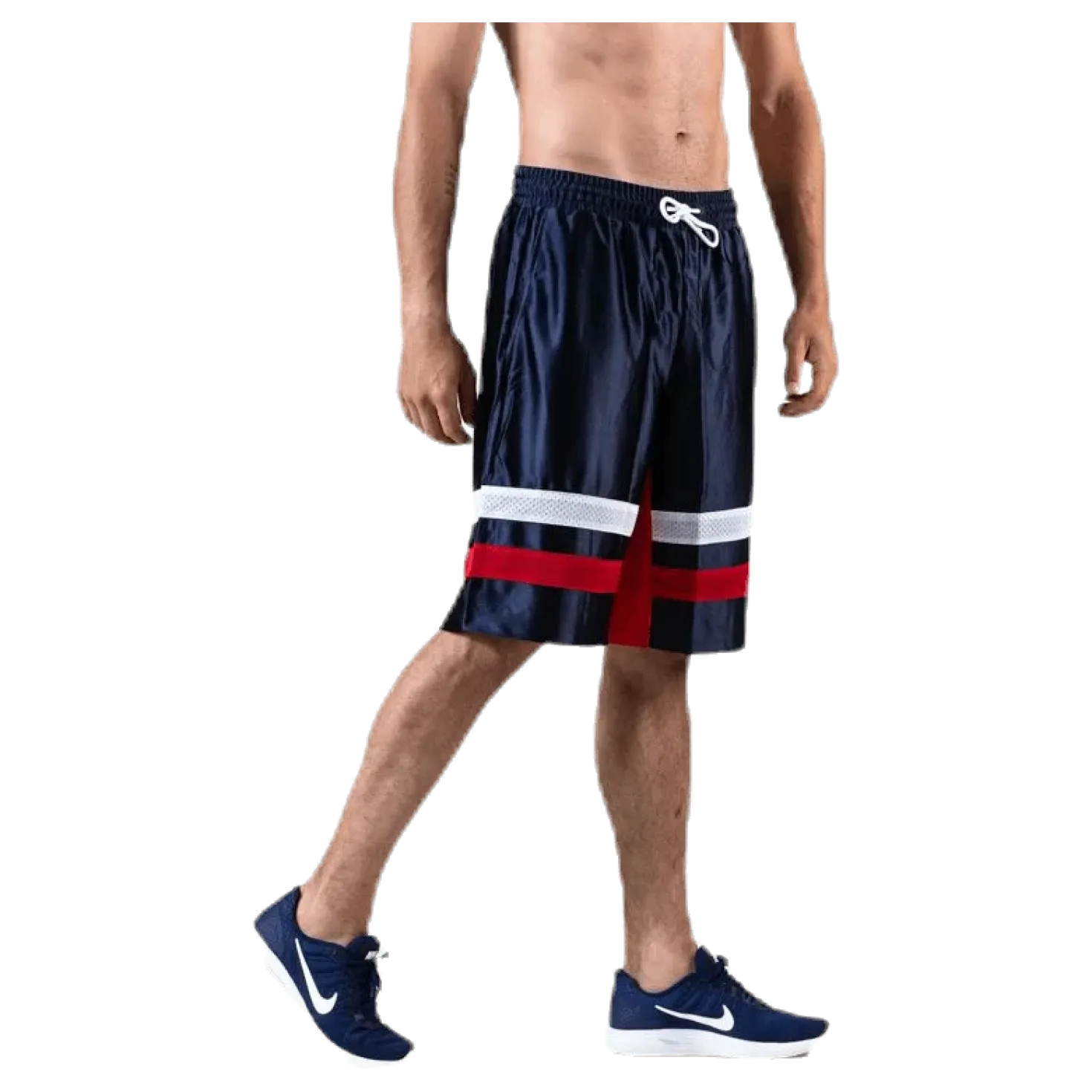 Blocked Shorts 11" Blue