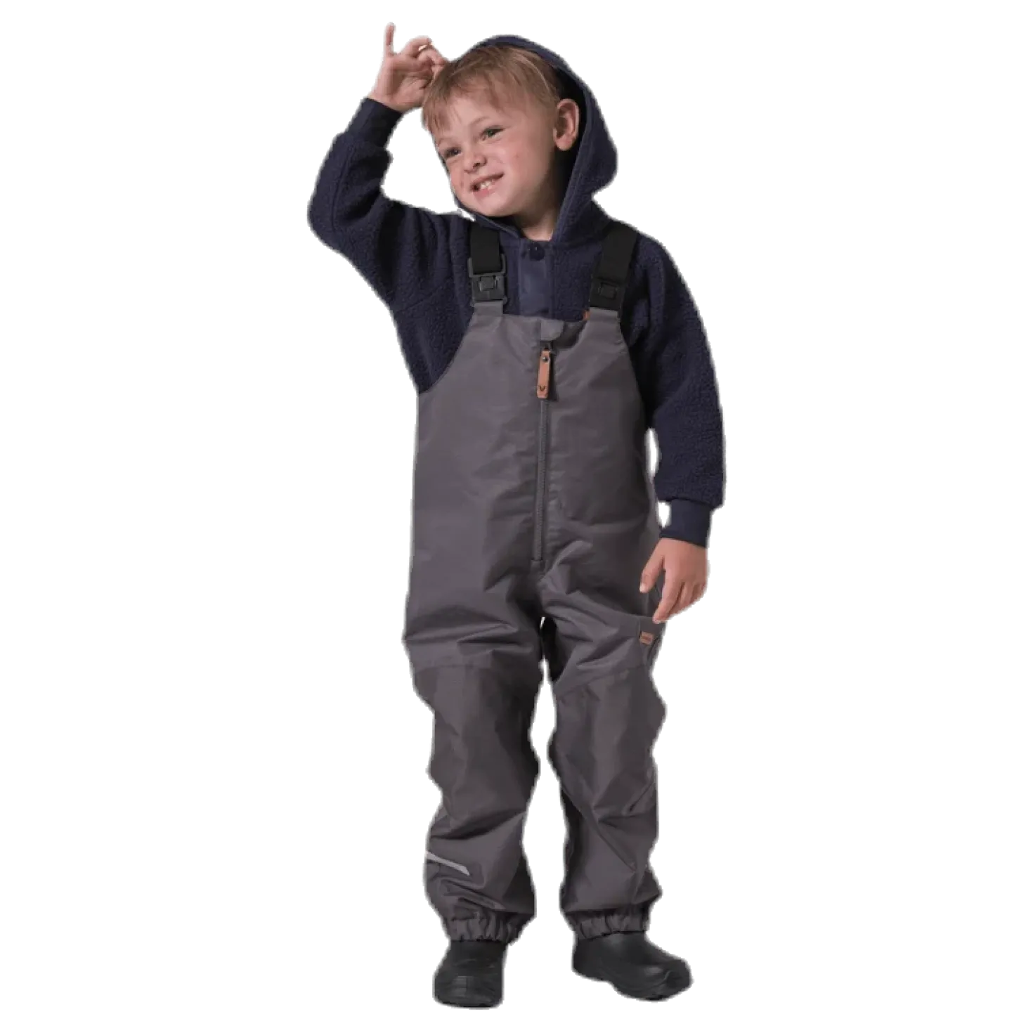 Blåsig Bib Pant Grey