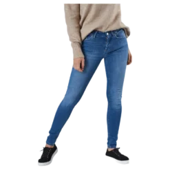 Blush Life Mid Skinny Blue