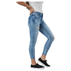 Blush Mid Denim Light Blue Denim