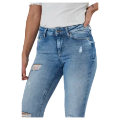 Blush Mid Denim Light Blue Denim