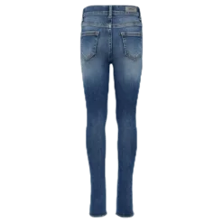 Blush Skinny Raw Jeans Blue