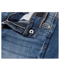 Blush Skinny Raw Jeans Blue