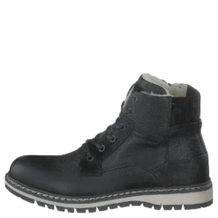 Boaz Hi Fur M Blk